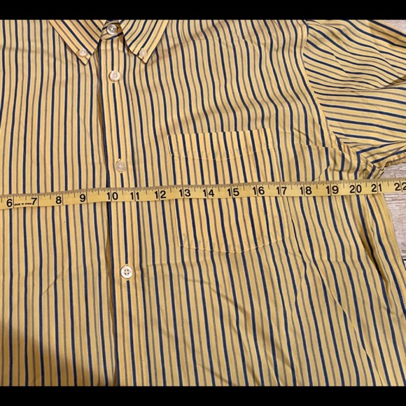 Gap Kids Striped Long Sleeve Button Down Shirt - Picture 4 of 5
